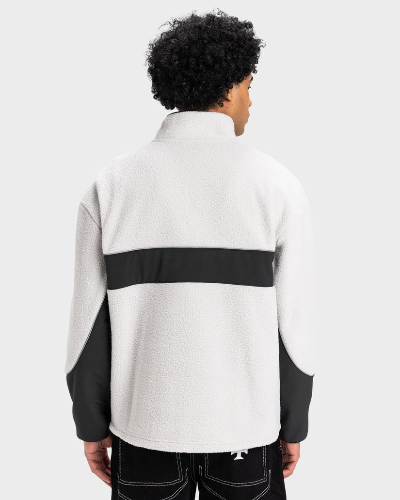 Mens Mercury Half Zip Polar Fleece Top