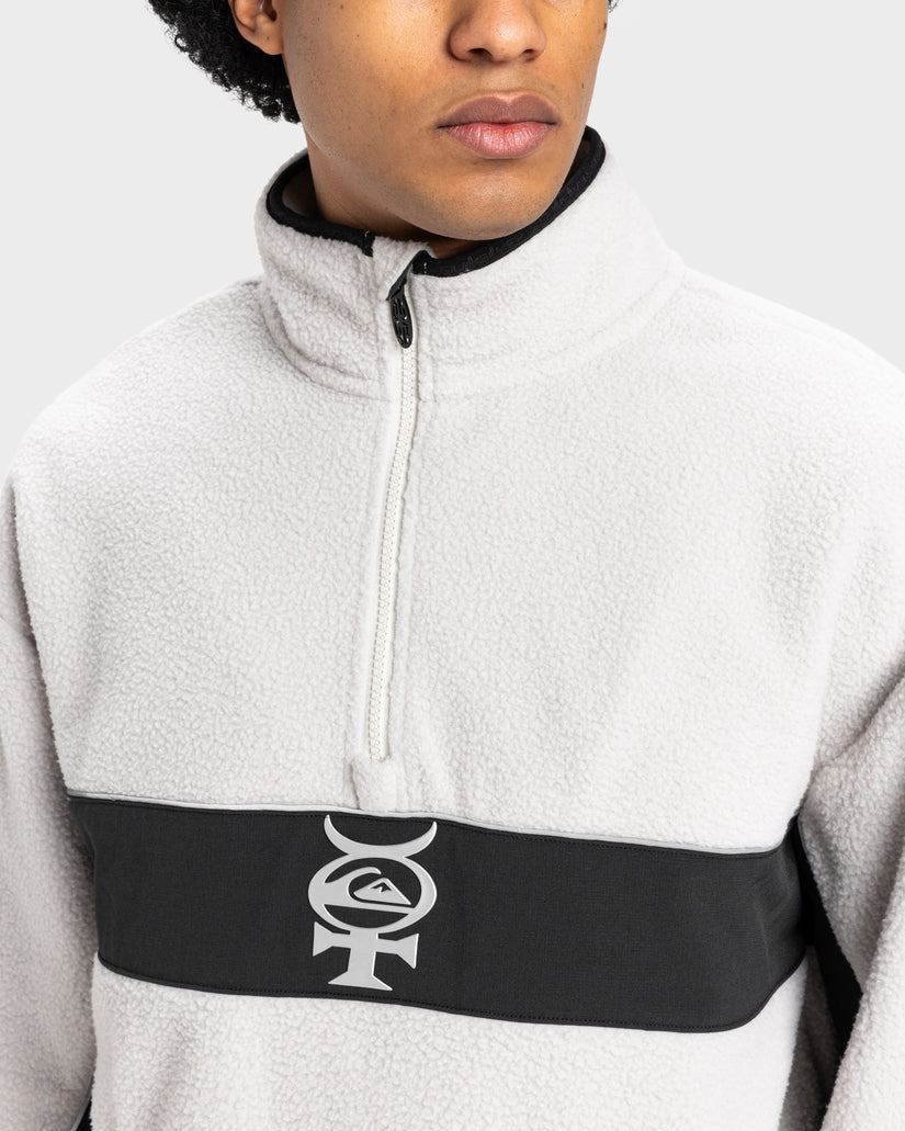 Mens Mercury Half Zip Polar Fleece Top