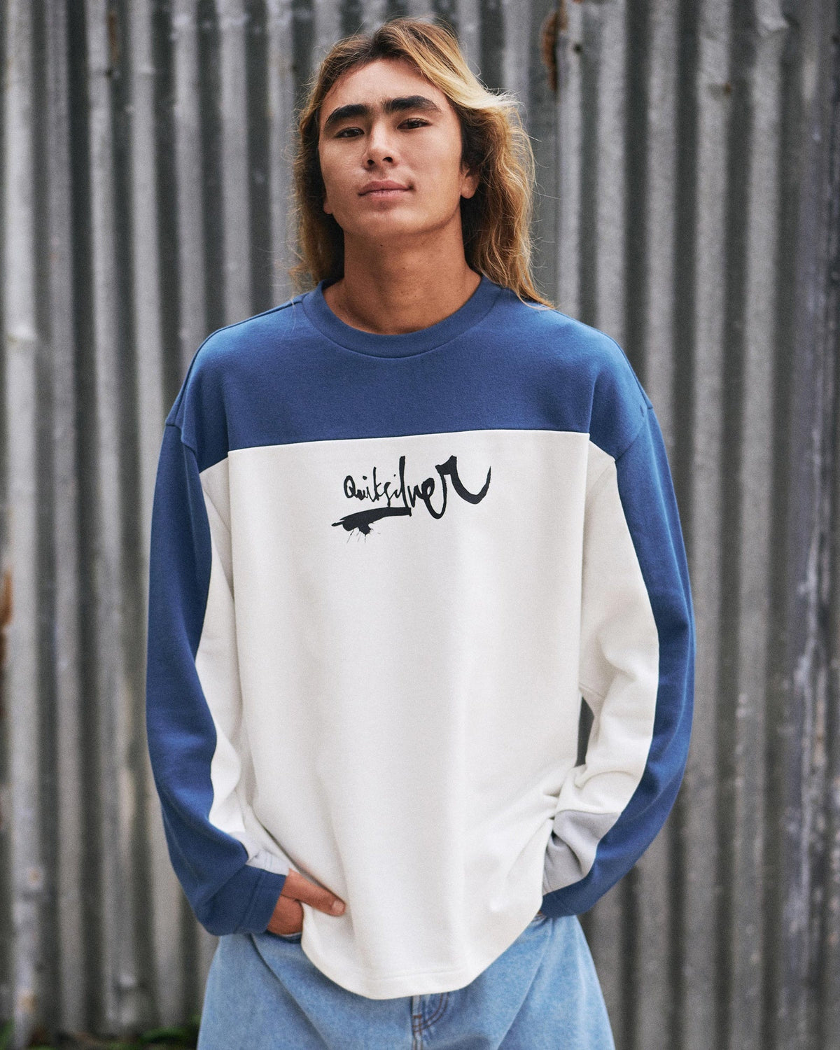 Mens YG Factor Sweater Snow White - Image 3