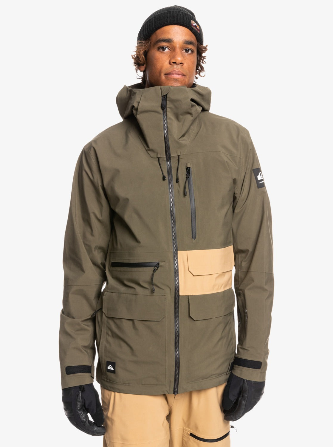 Black Alder Stretch GORE-TEX Technical Snow Jacket for Men