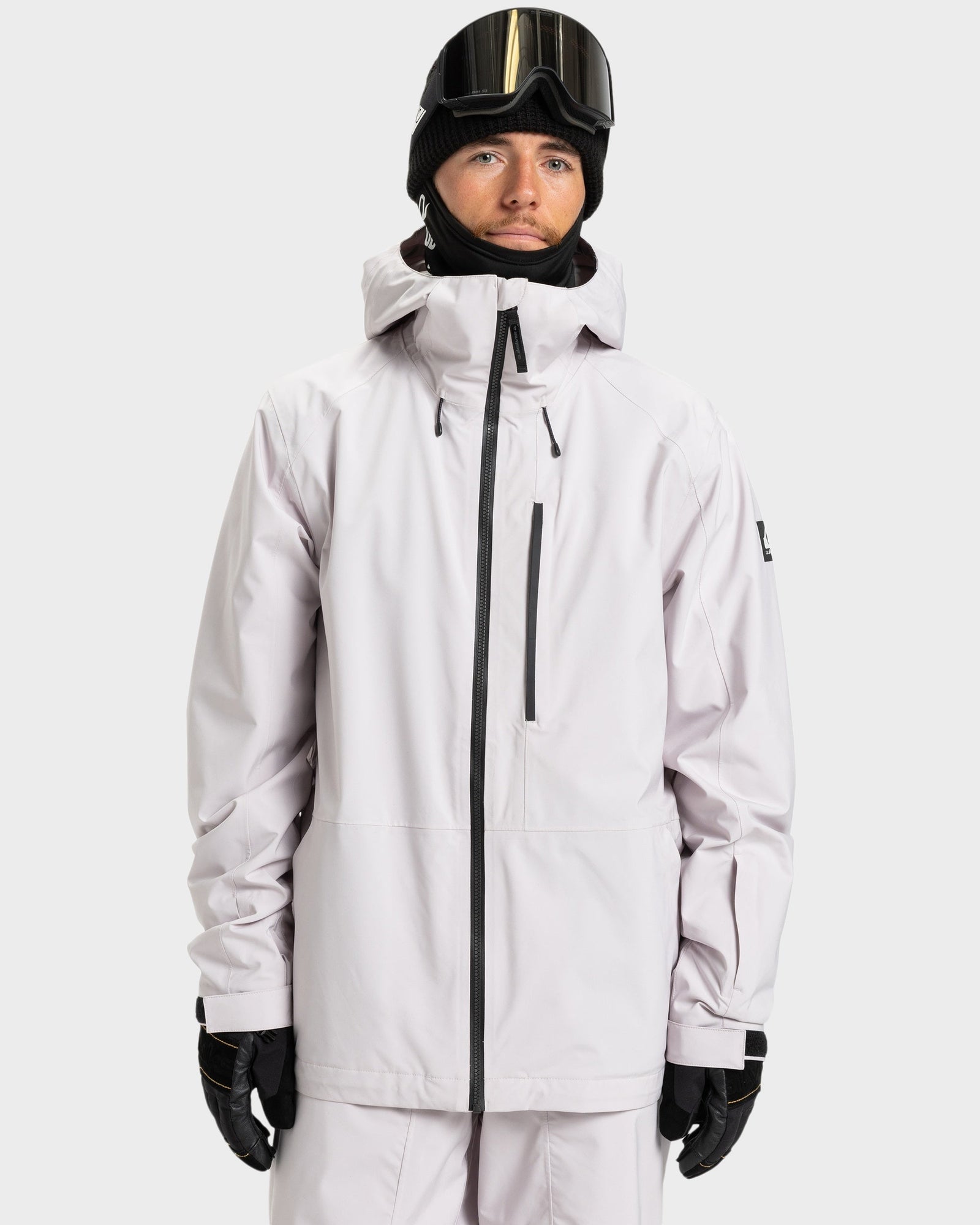 Mens Muldrow Snowboard Jacket Lilac Marble - Image 1