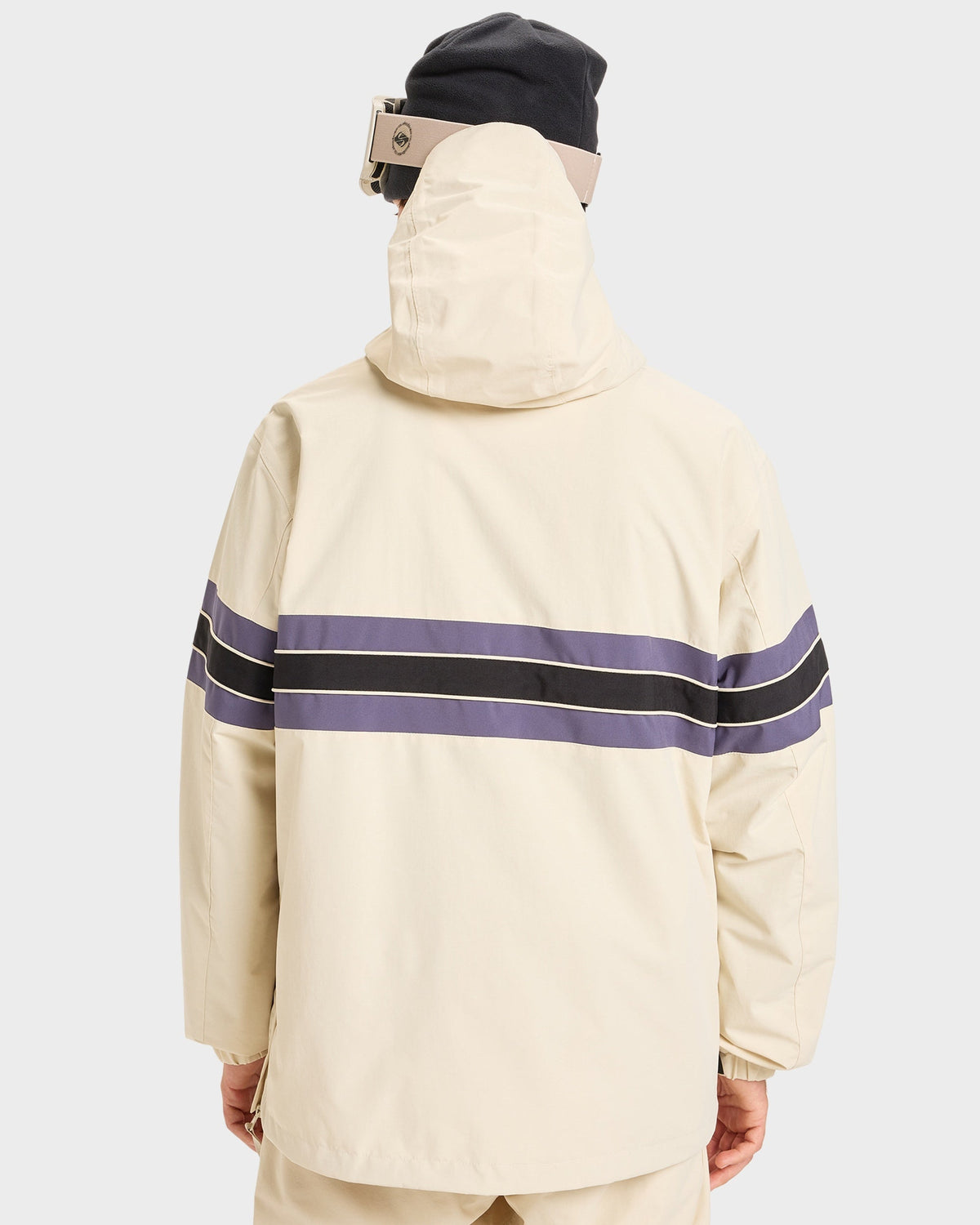 Mens Steeze Snow Jacket Bone - Image 2