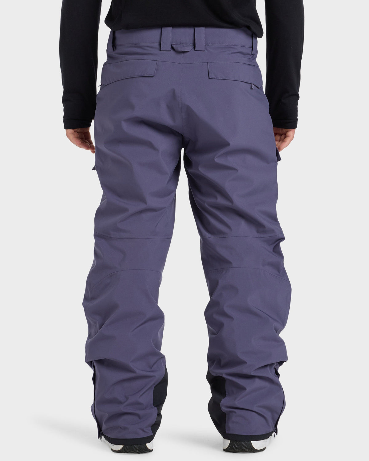 Mens Utility Snowboard Pants Graystone - Image 2