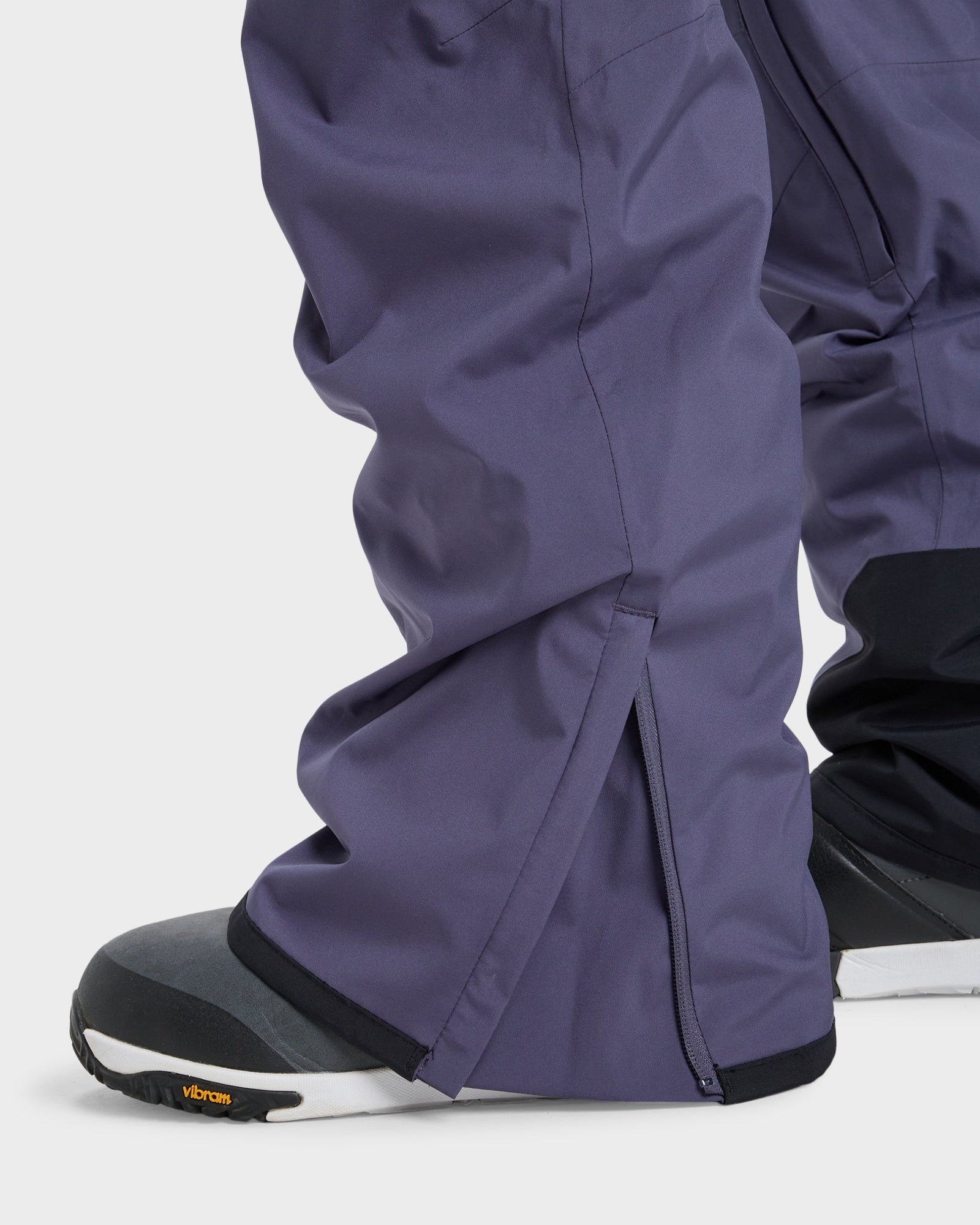 Mens Utility Snowboard Pants Graystone - Image 8