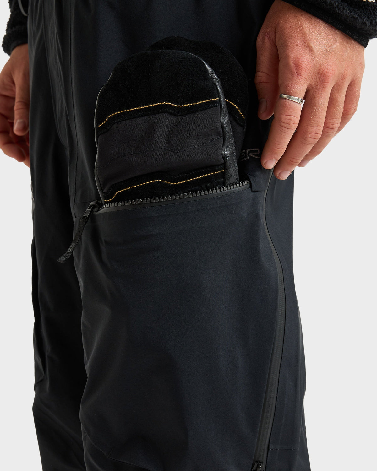 Mens Highline Pro 3L Gore-Tex Snowboard Pant True Black - Image 10
