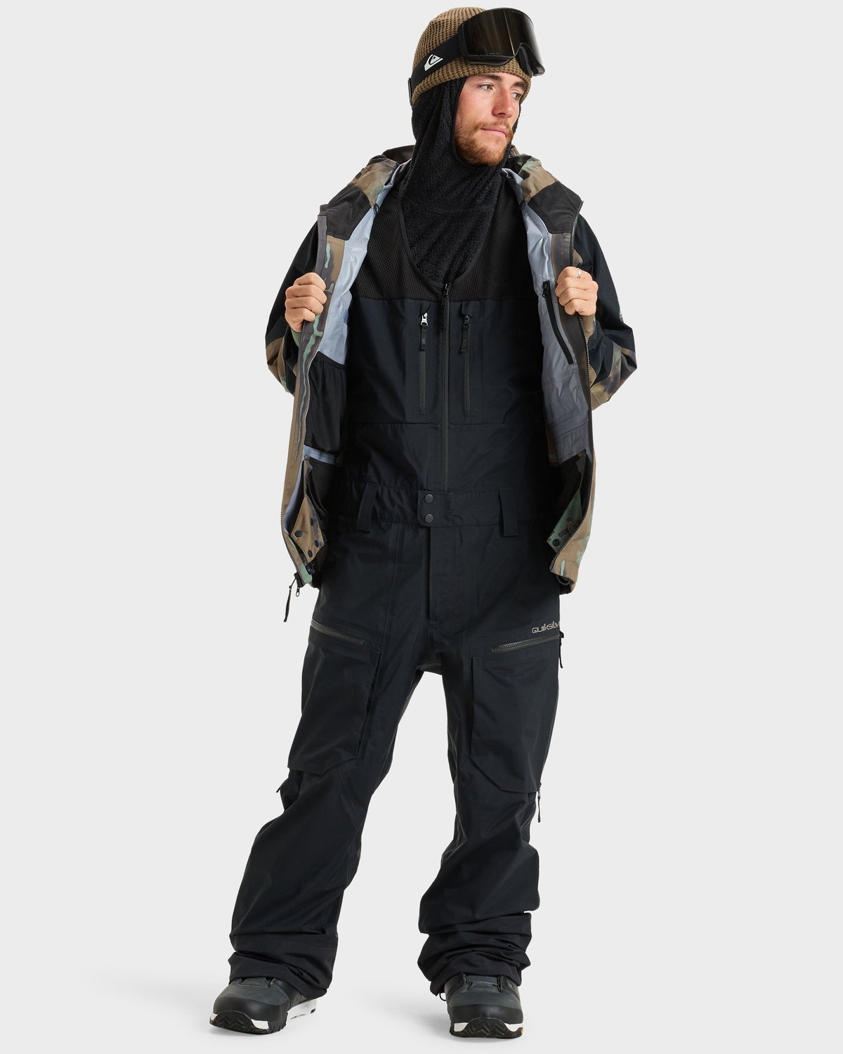 Mens Highline Pro 3L Gore-Tex Snowboard Pant True Black - Image 13