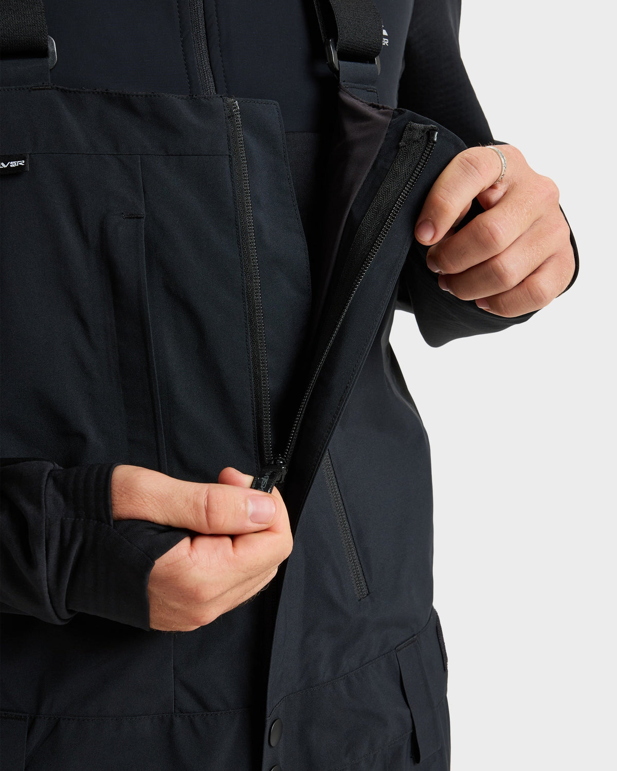 Mens Altostratus Street Snowboard Pants True Black - Image 4