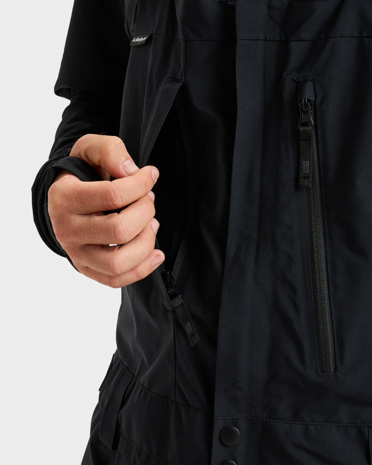 Mens Altostratus Street Snowboard Pants True Black - Image 5