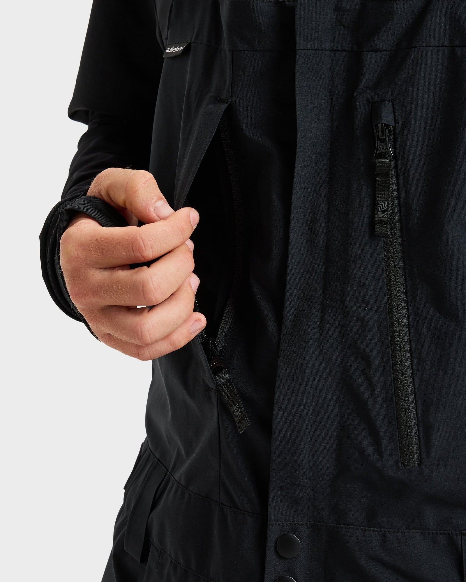 Mens Altostratus Street Snowboard Pants True Black - Image 5