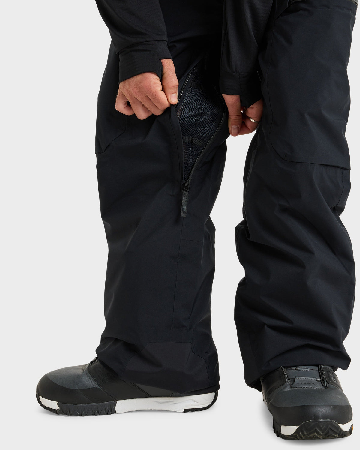 Mens Altostratus Street Snowboard Pants True Black - Image 8