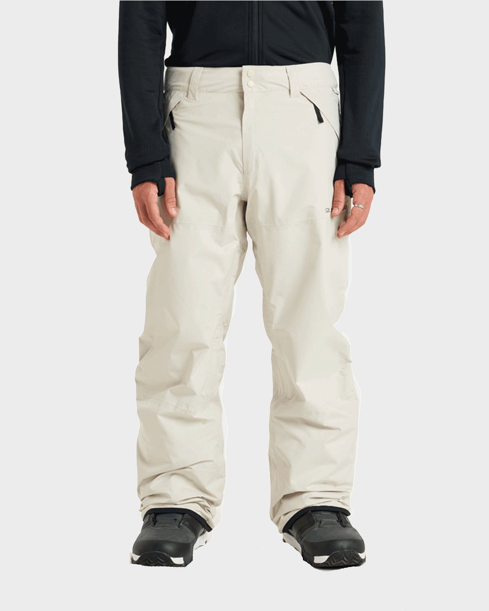 Mens Mission Snowboard Pants Bone - Image 1