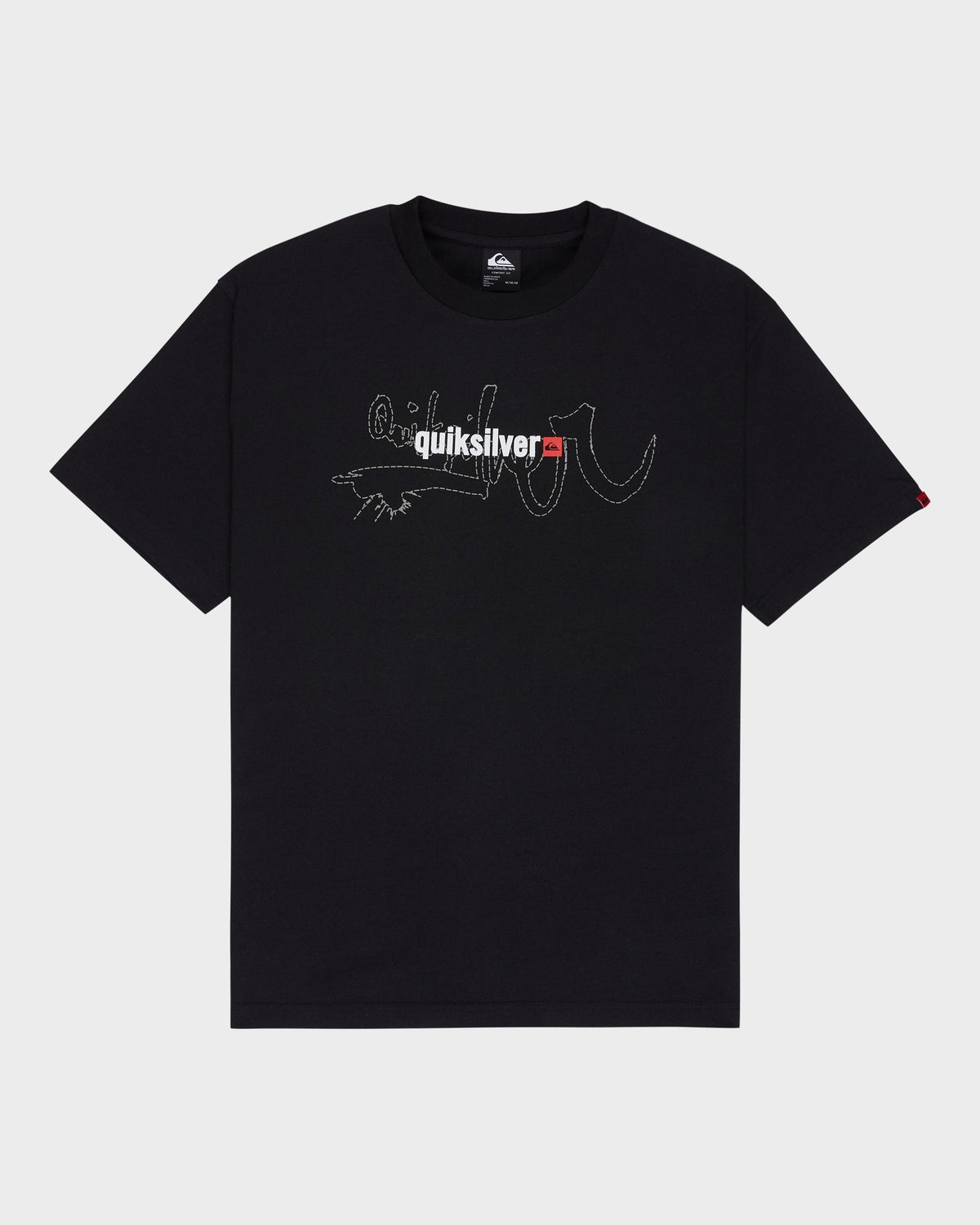Mens YG Surge T Shirt Black - Image 6