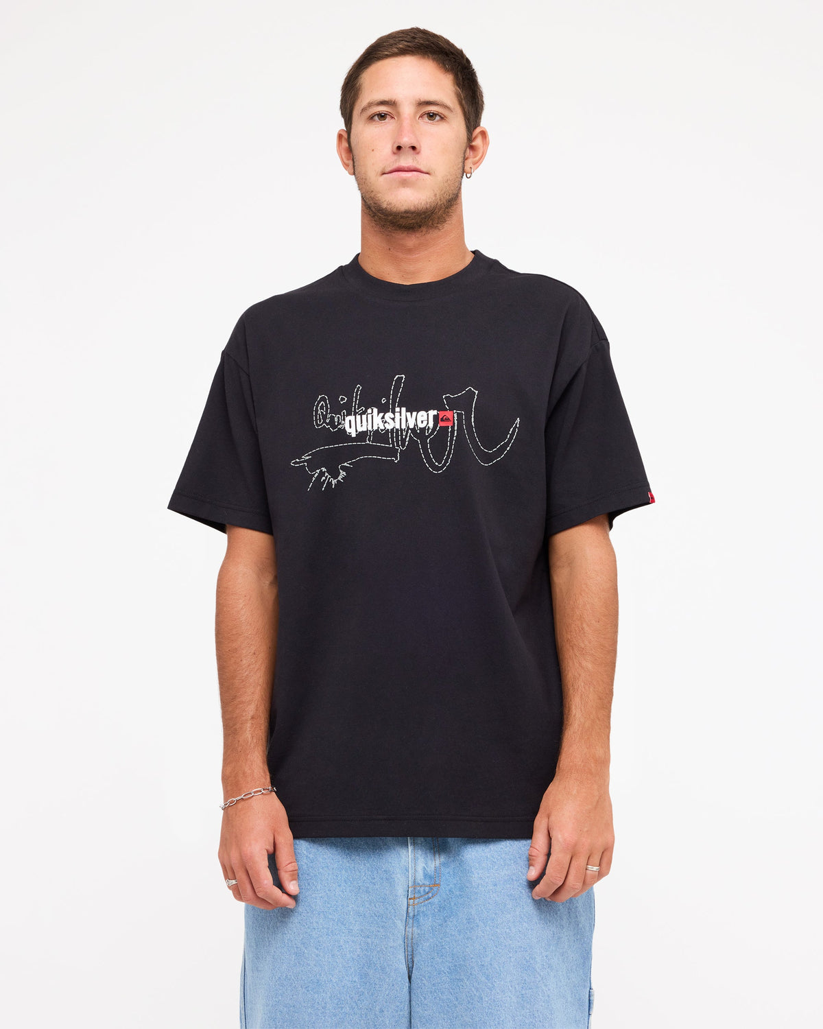 Mens YG Surge T Shirt Black - Image 1