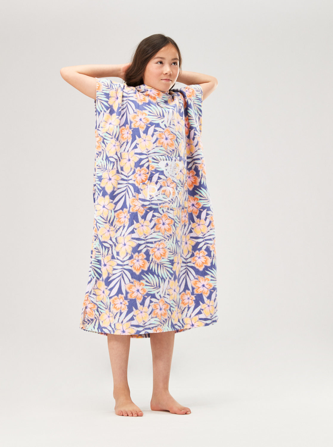 Roxy Girls Stay Magical Poncho Towel  Marlin Funky Palm