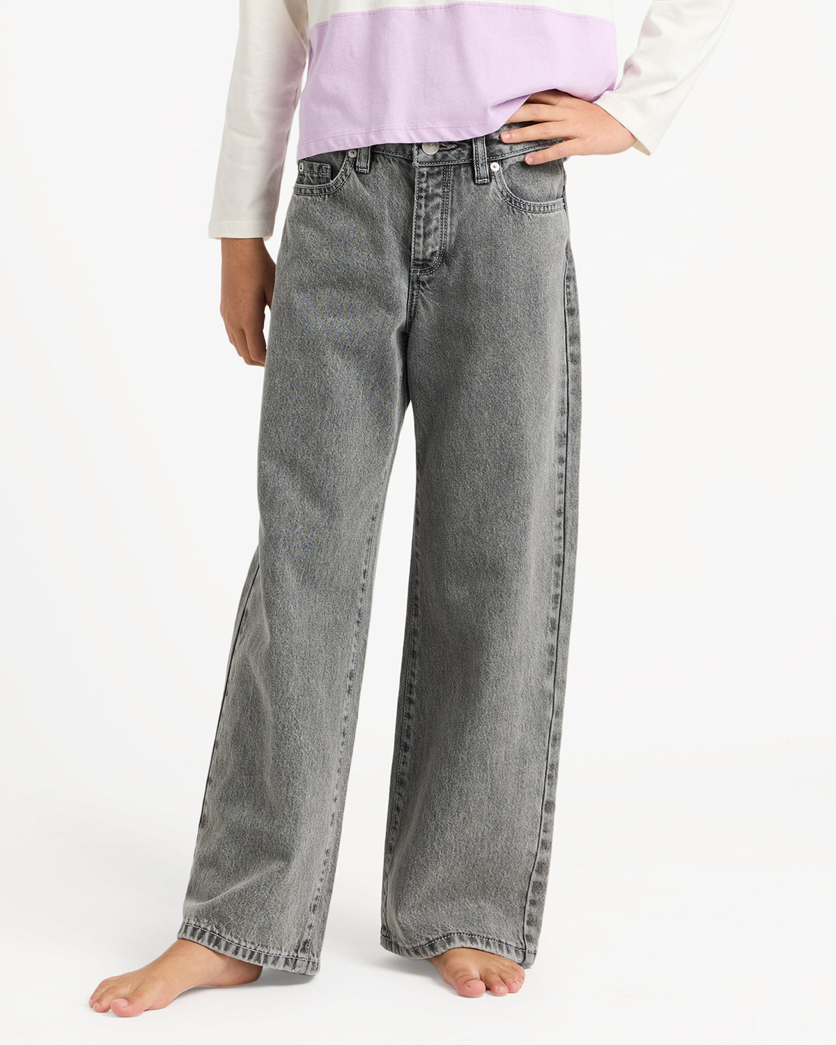 Kids Dawn Patrol Mid Casual Pants Lava - Image 4