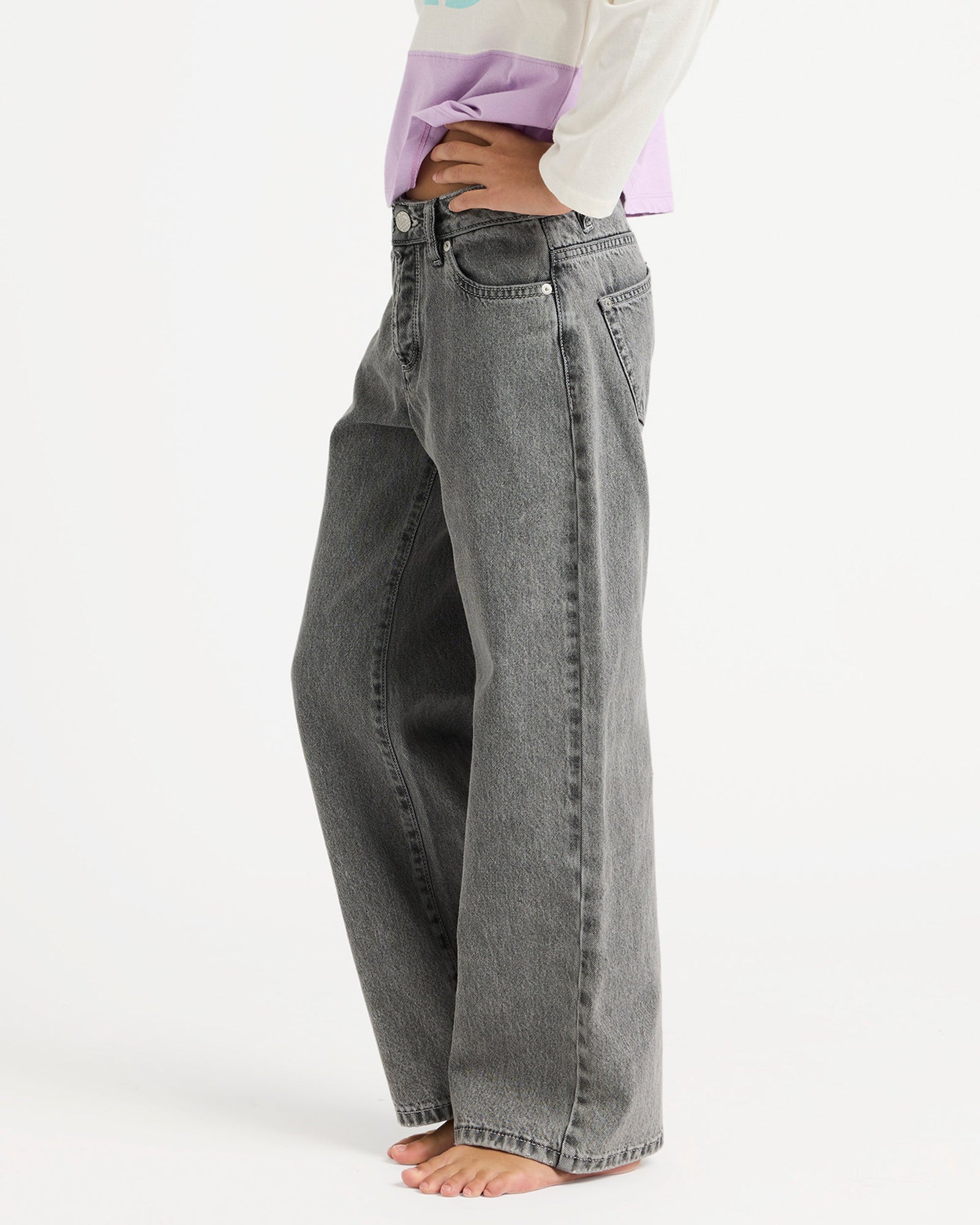Kids Dawn Patrol Mid Casual Pants Lava - Image 6