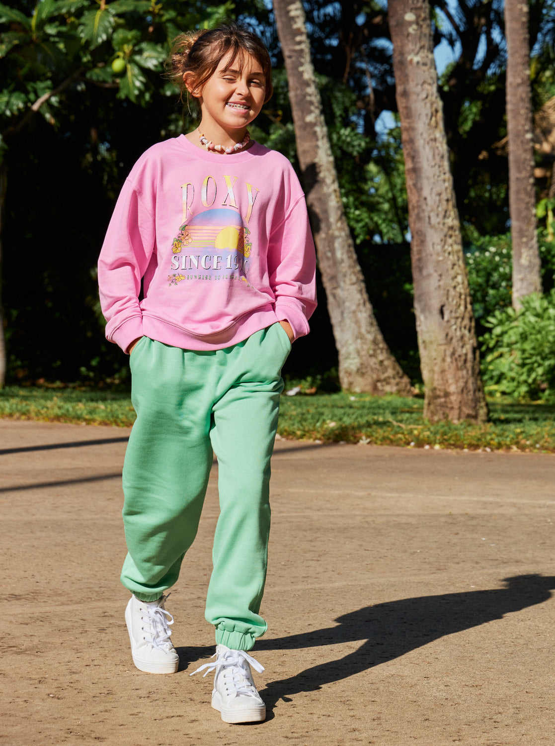 Girls 4-16 Morning Hike Pullover Sweatshirt