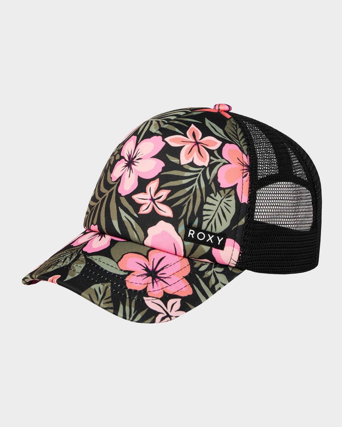 Kids Honey Coconut Cap Anthracite Fearless Floral - Image 1