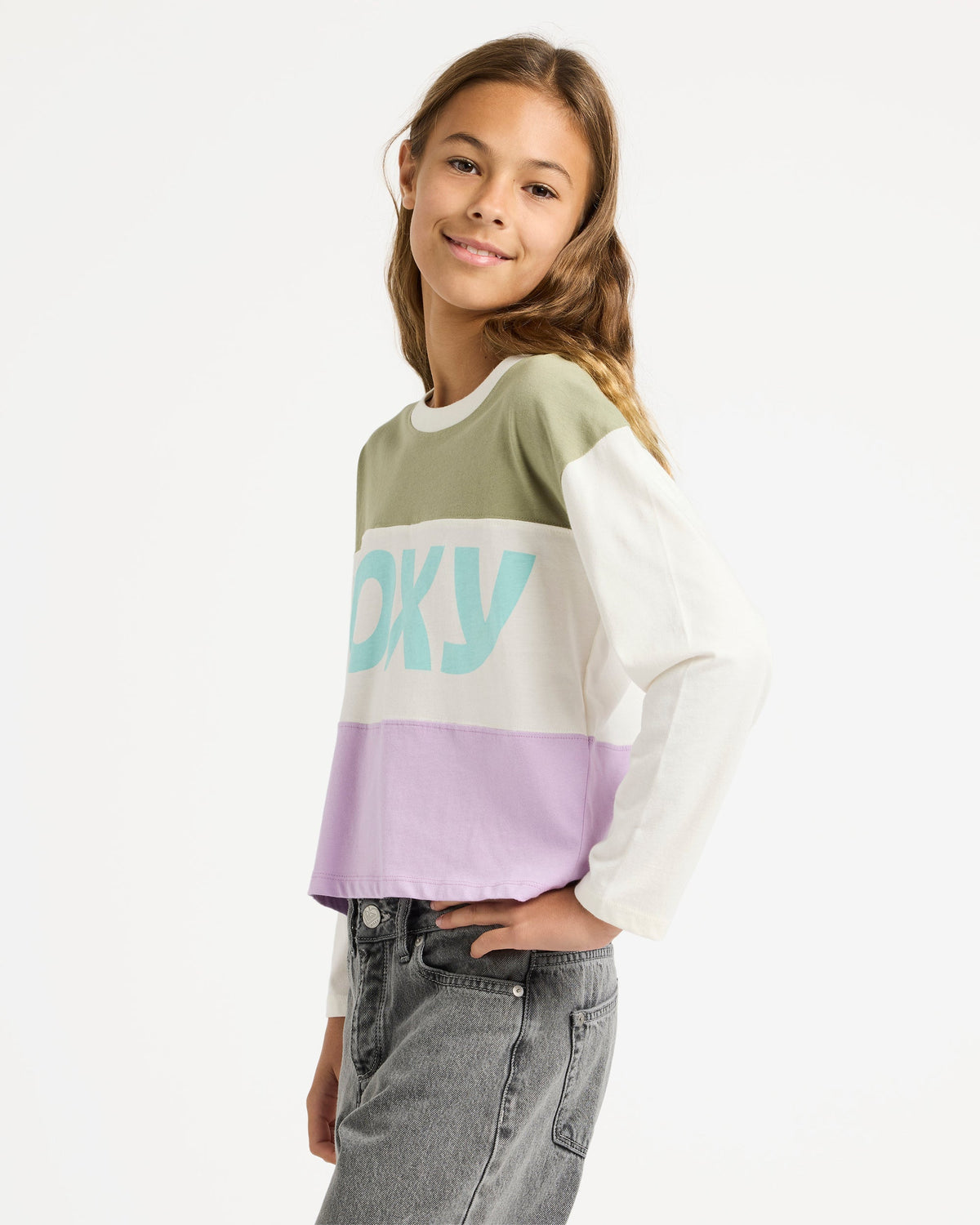 Kids Sundaze Spirit T Shirt Coconut Milk - Image 3