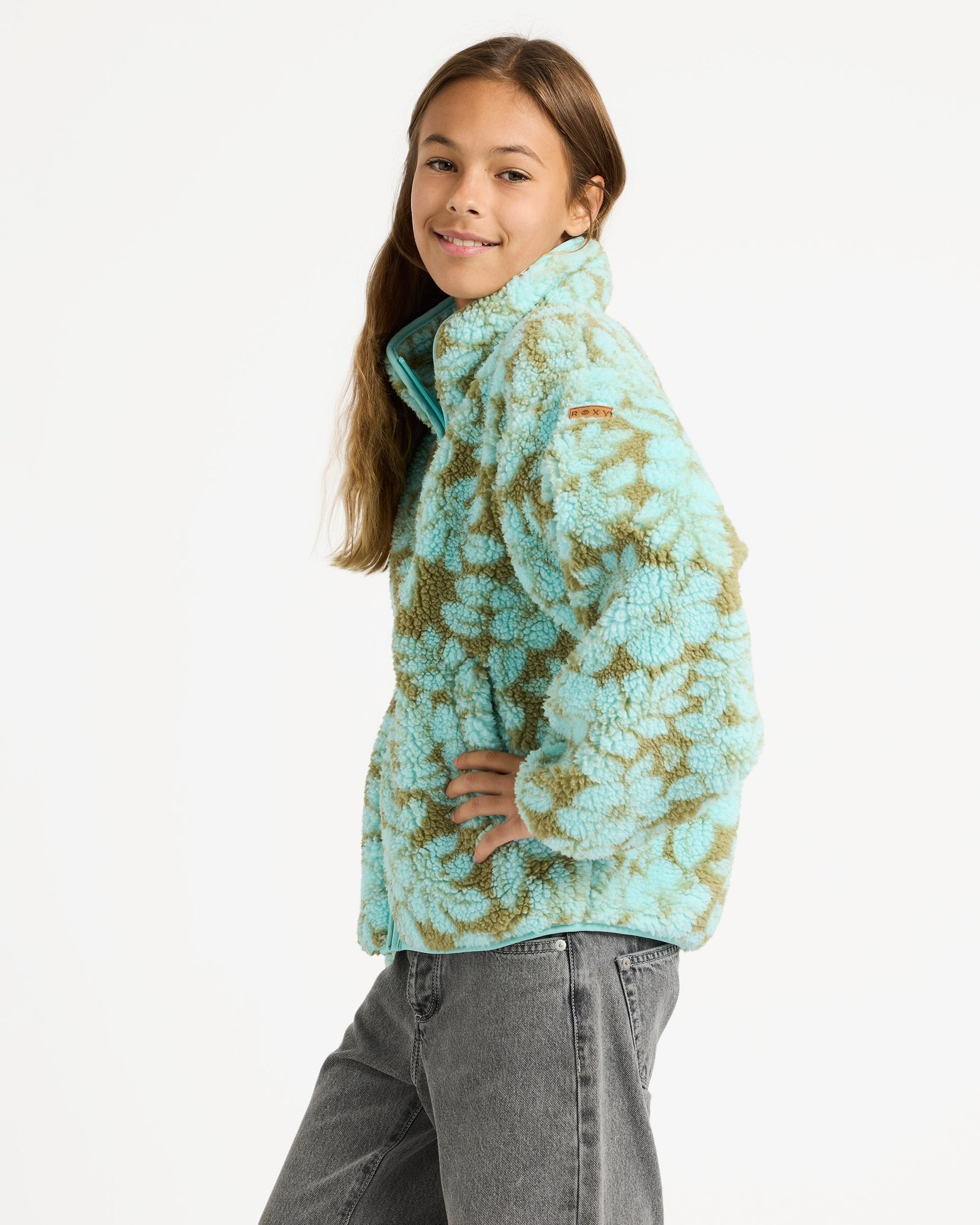 Kids Like Electricity Casual Jacket Oil Green The Mo Mini Rg - Image 3