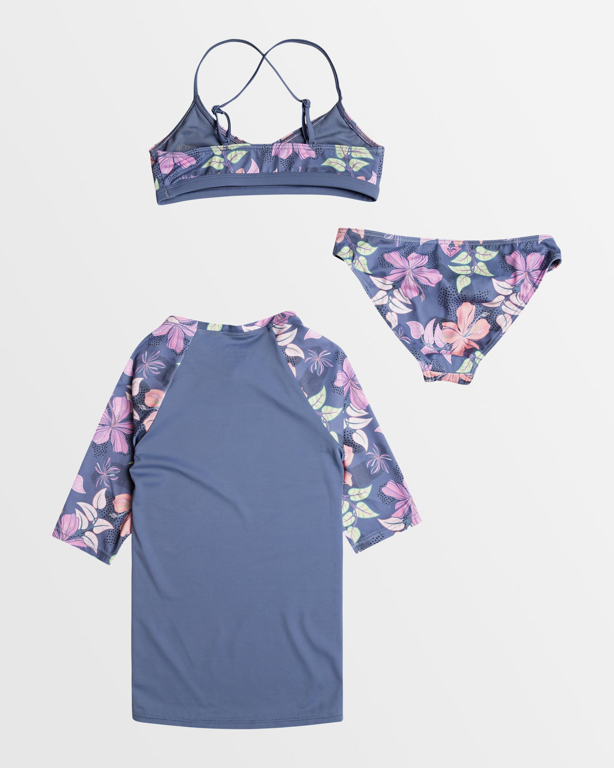 Girls Hidden Garden UPF 50 Swim Set Pack Wild Wind Sunny Floral Rg - Image 2
