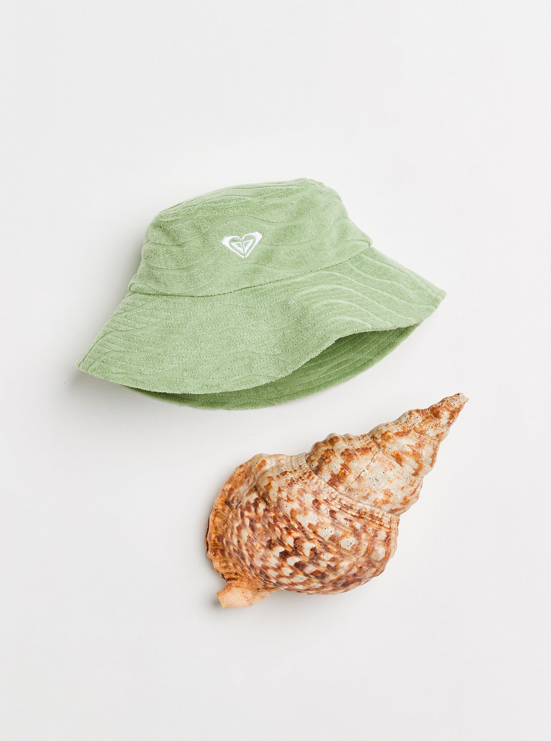 Womens Sunny Palm Bucket Hat