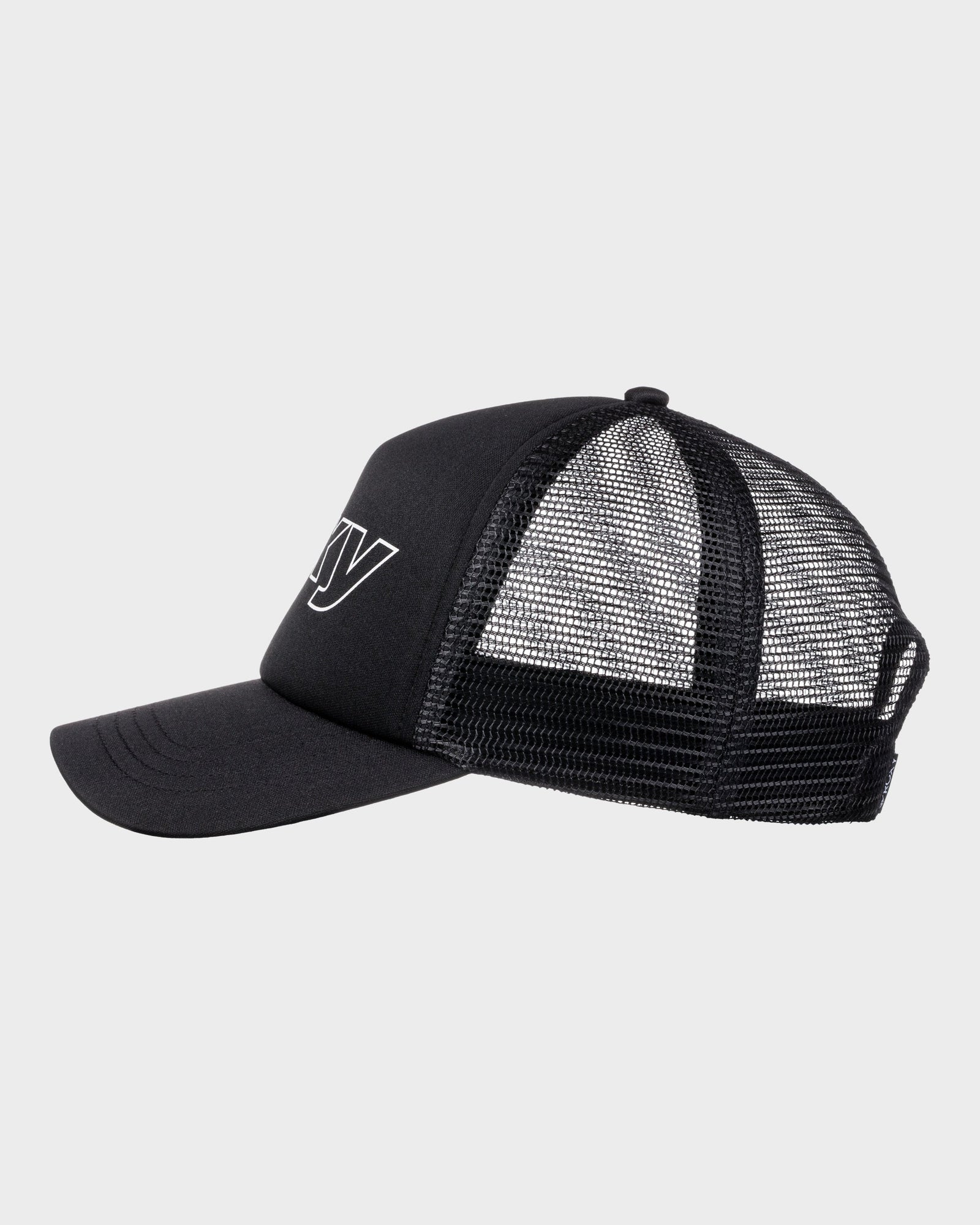 Womens Meet The Queen Trucker Cap Anthracite - Image 4