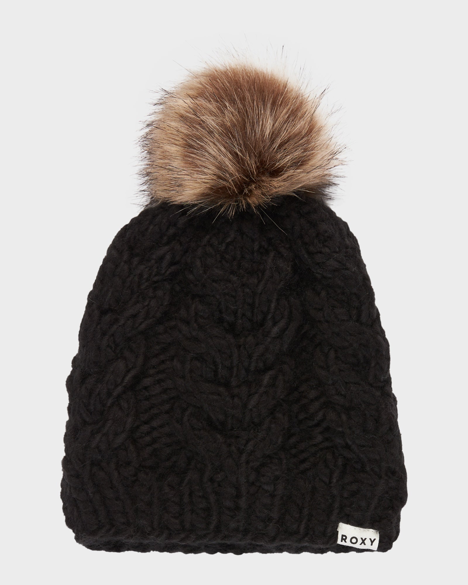 Womens Cold Snow Beanie Anthracite - Image 2