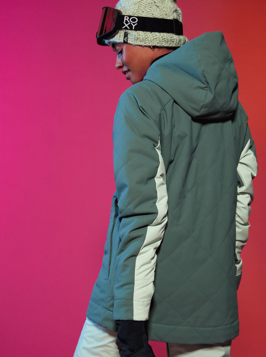 Womens Radiant Lines Overhead Technical Snow Jacket