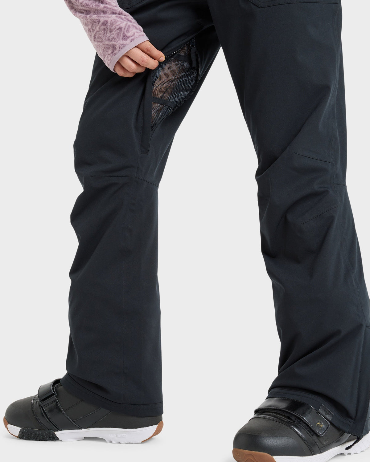 Womens Rideout Bib Snowboard Pants True Black - Image 6