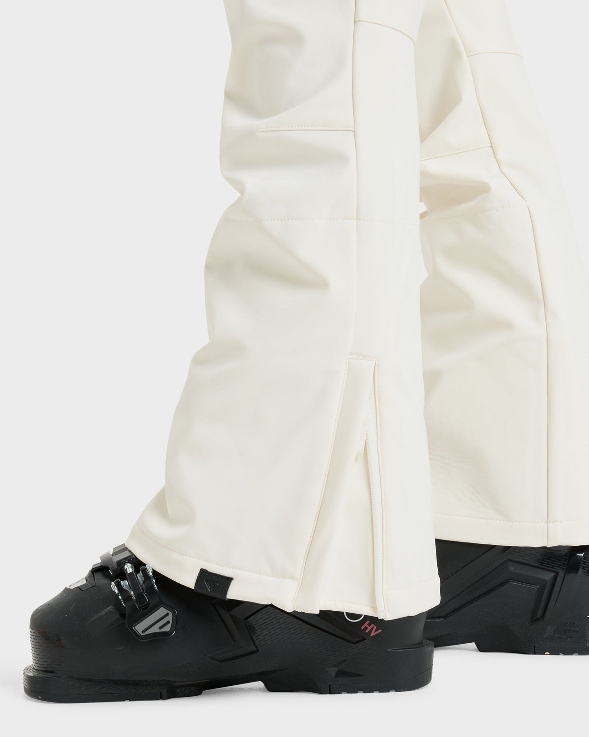 Womens Rising High Snowboard Pants Whisper White - Image 6
