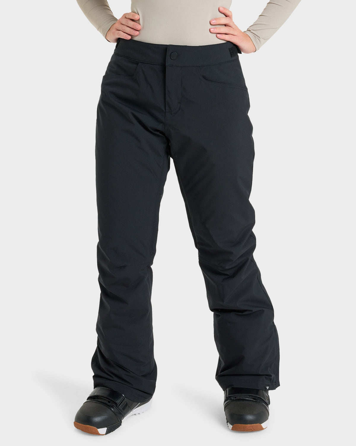 Womens Backyard Snowboard Pant True Black - Image 1