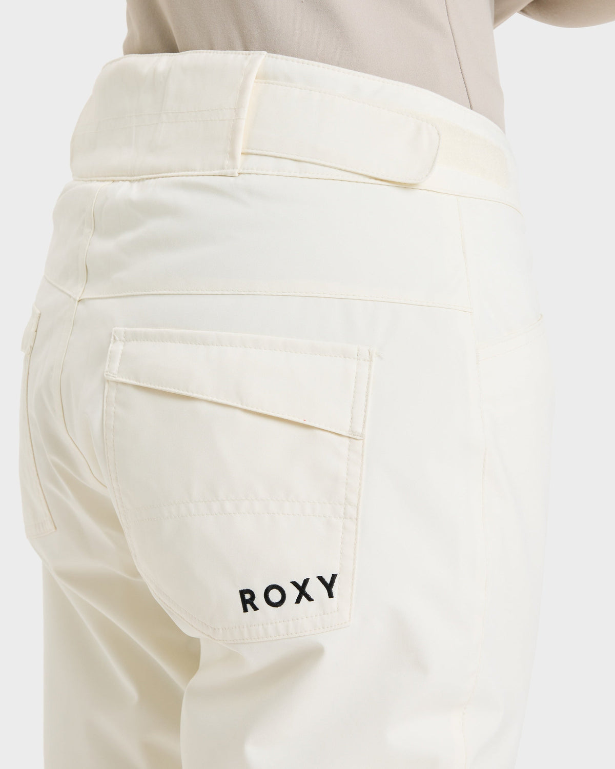 Womens Backyard Snowboard Pant Whisper White - Image 16