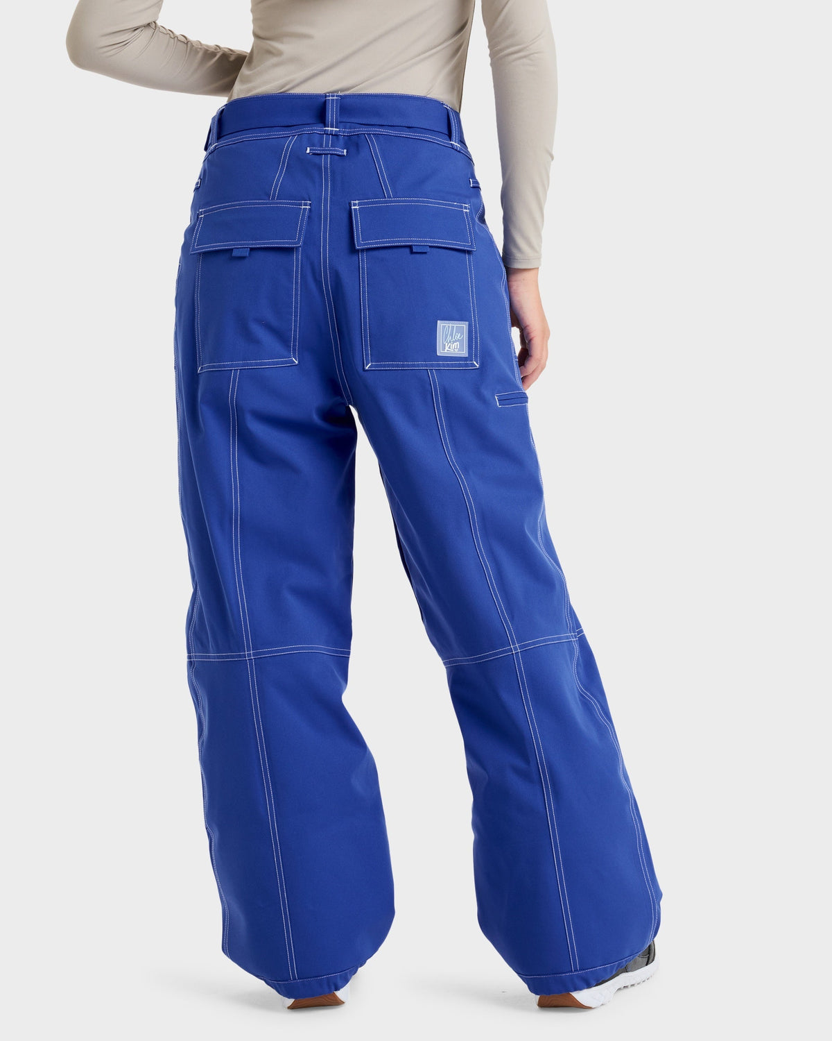 Womens Snow Pants Dazzling Blue - Image 2