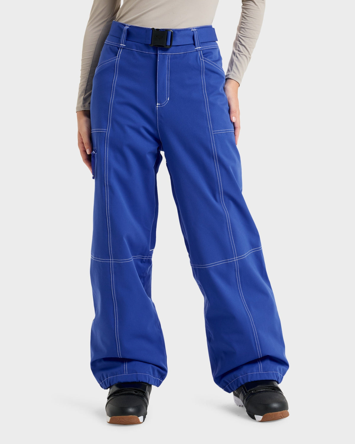 Womens Snow Pants Dazzling Blue - Image 1