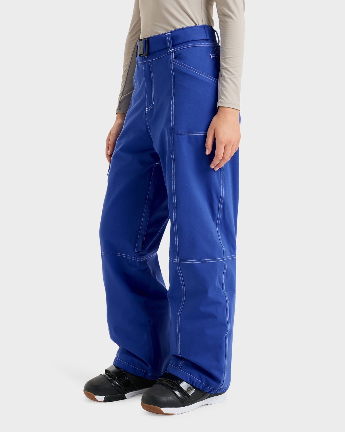 Womens Snow Pants Dazzling Blue - Image 3