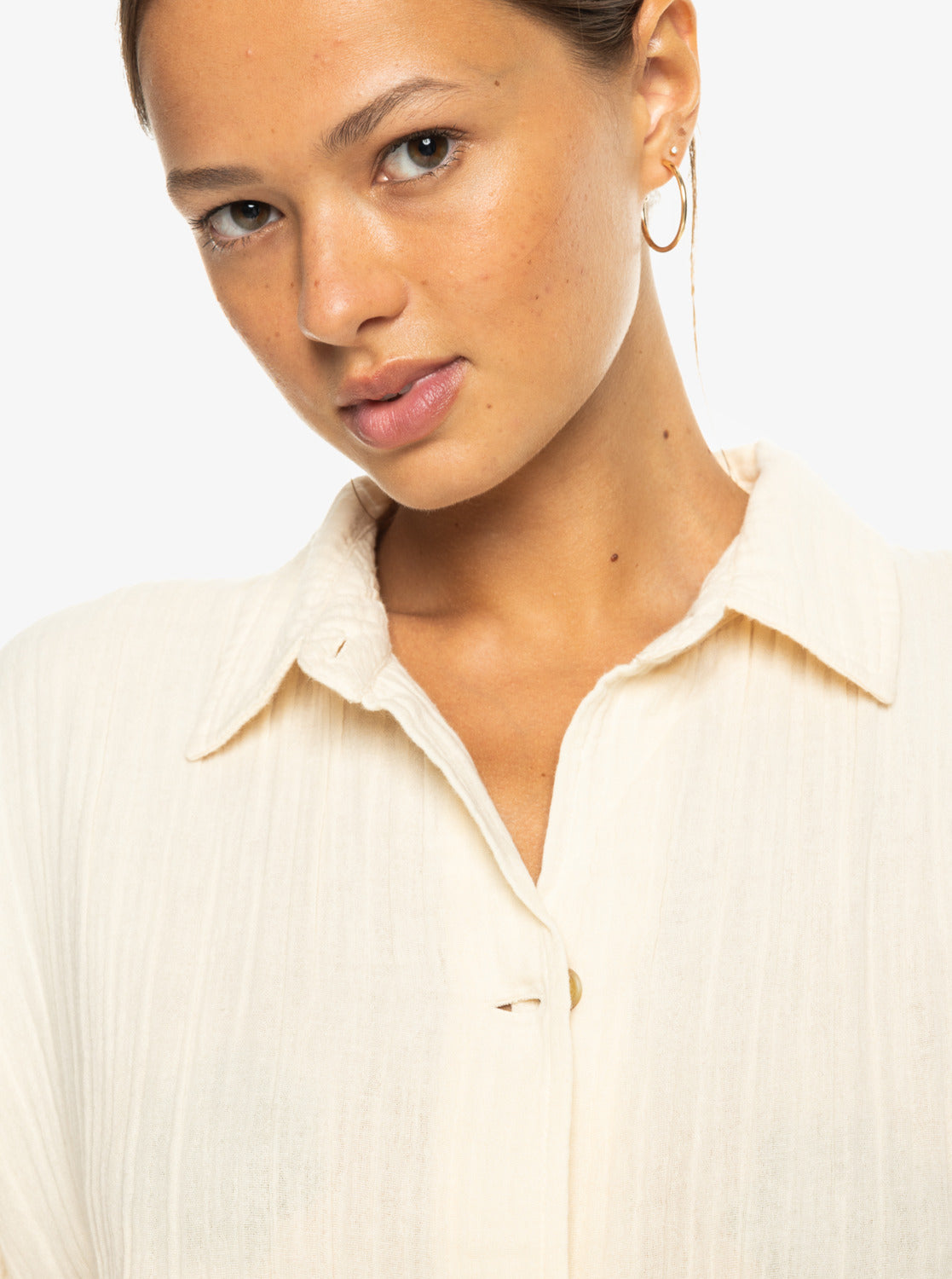 Womens Morning Time Long Sleeves Shirt