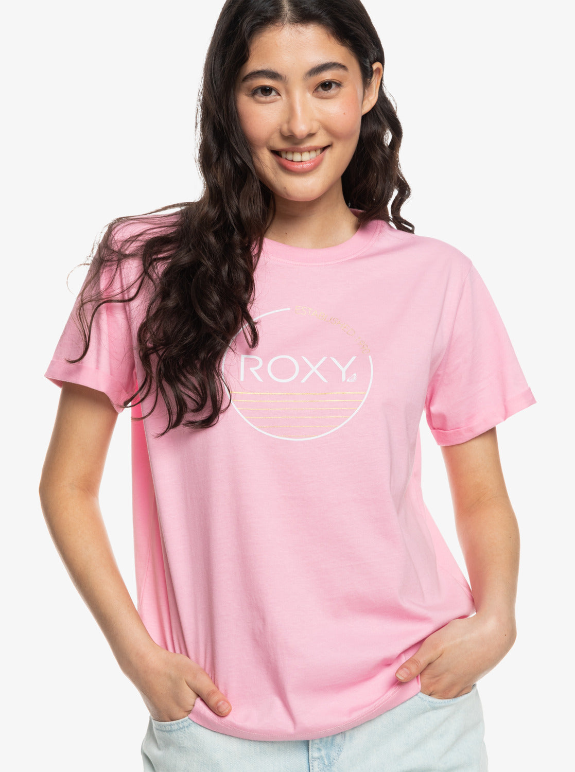 Womens Noon Ocean Loose Fit T-Shirt