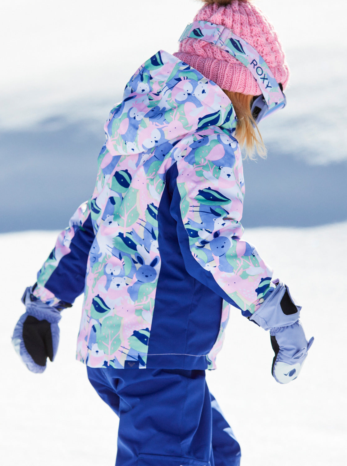 Girls 2-7 Snowy Tale Technical Snow Jacket