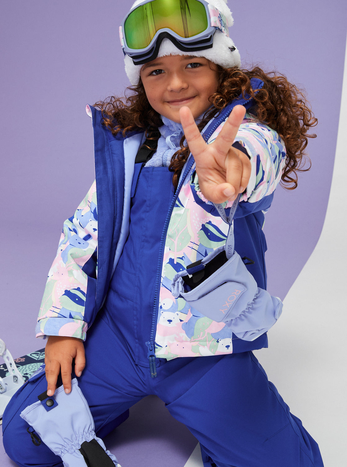 Girls 2-7 Snowy Tale Technical Snow Jacket