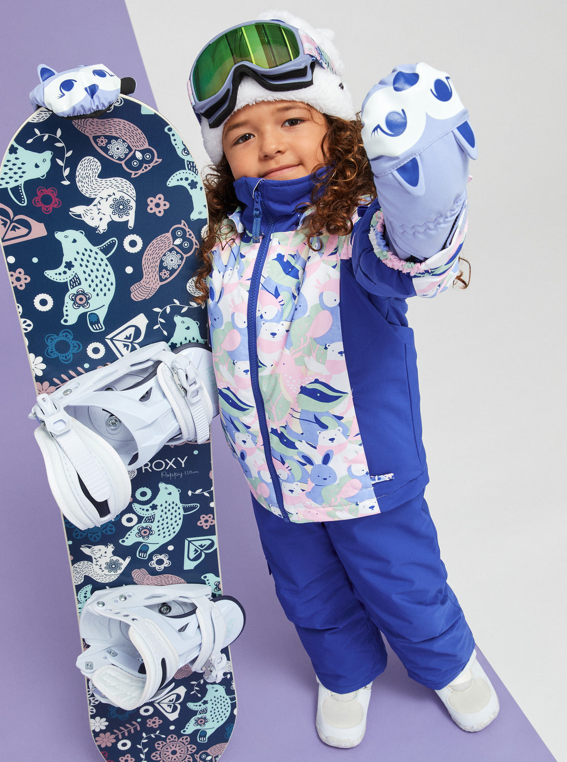 Girls 2-7 Snowy Tale Technical Snow Jacket