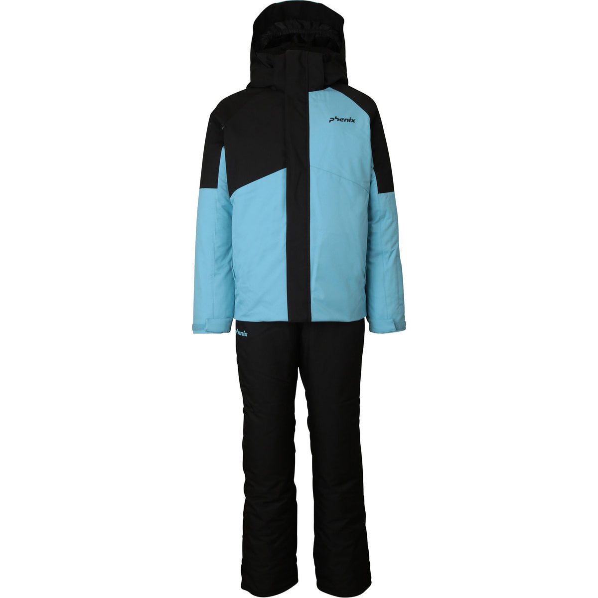Asymmetrical Bicolour Ski Suit
