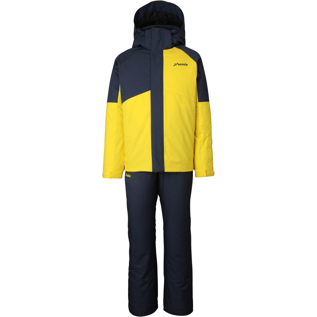 Asymmetrical Bicolour Ski Suit
