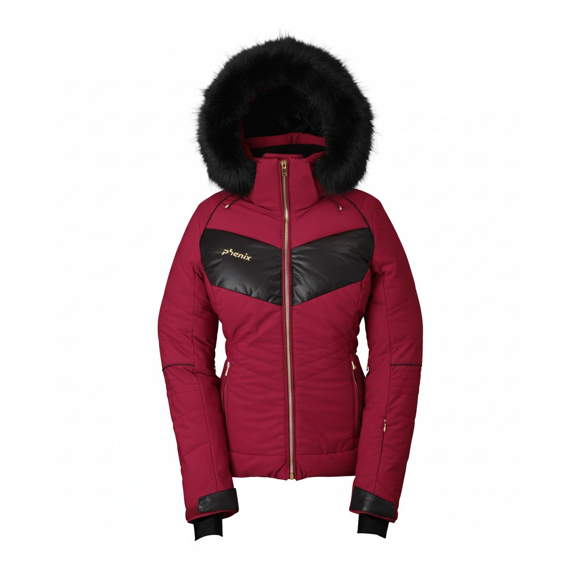 Futurism Stitch Fur Ski Jacket