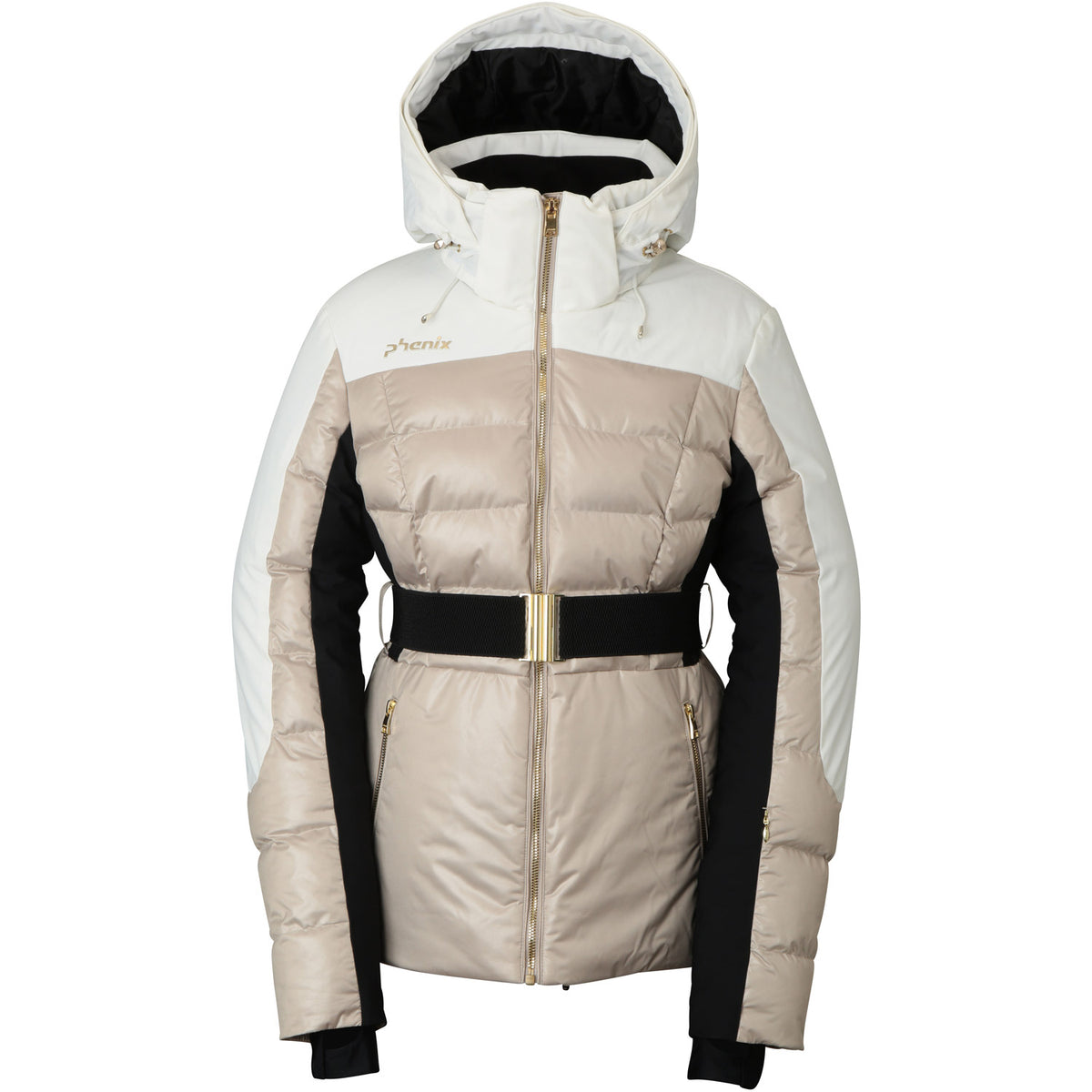 Belt Set Elegant Ski Jacket