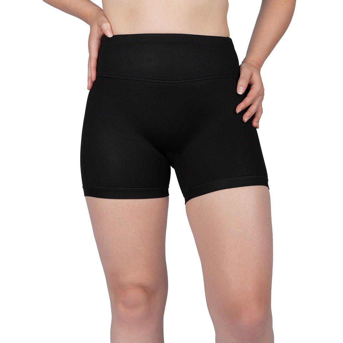 Womens 5In Neo Short Black - Image 1