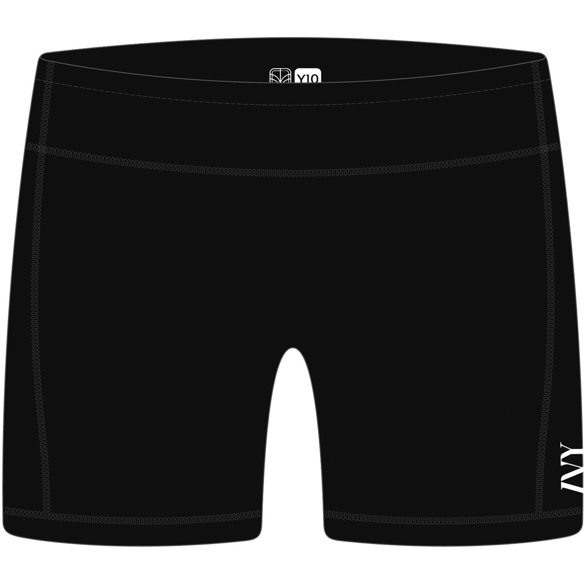 Girls 5In Neo Short Black - Image 1
