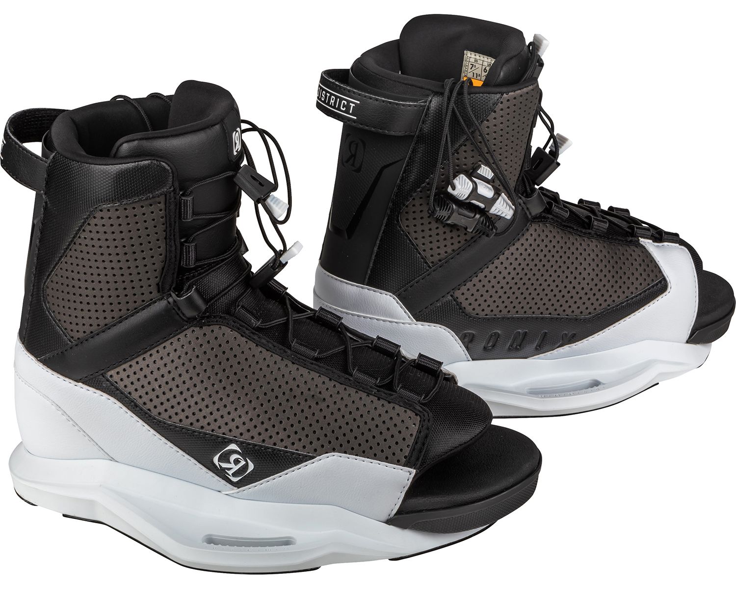 District Boot White / Black - Image 1