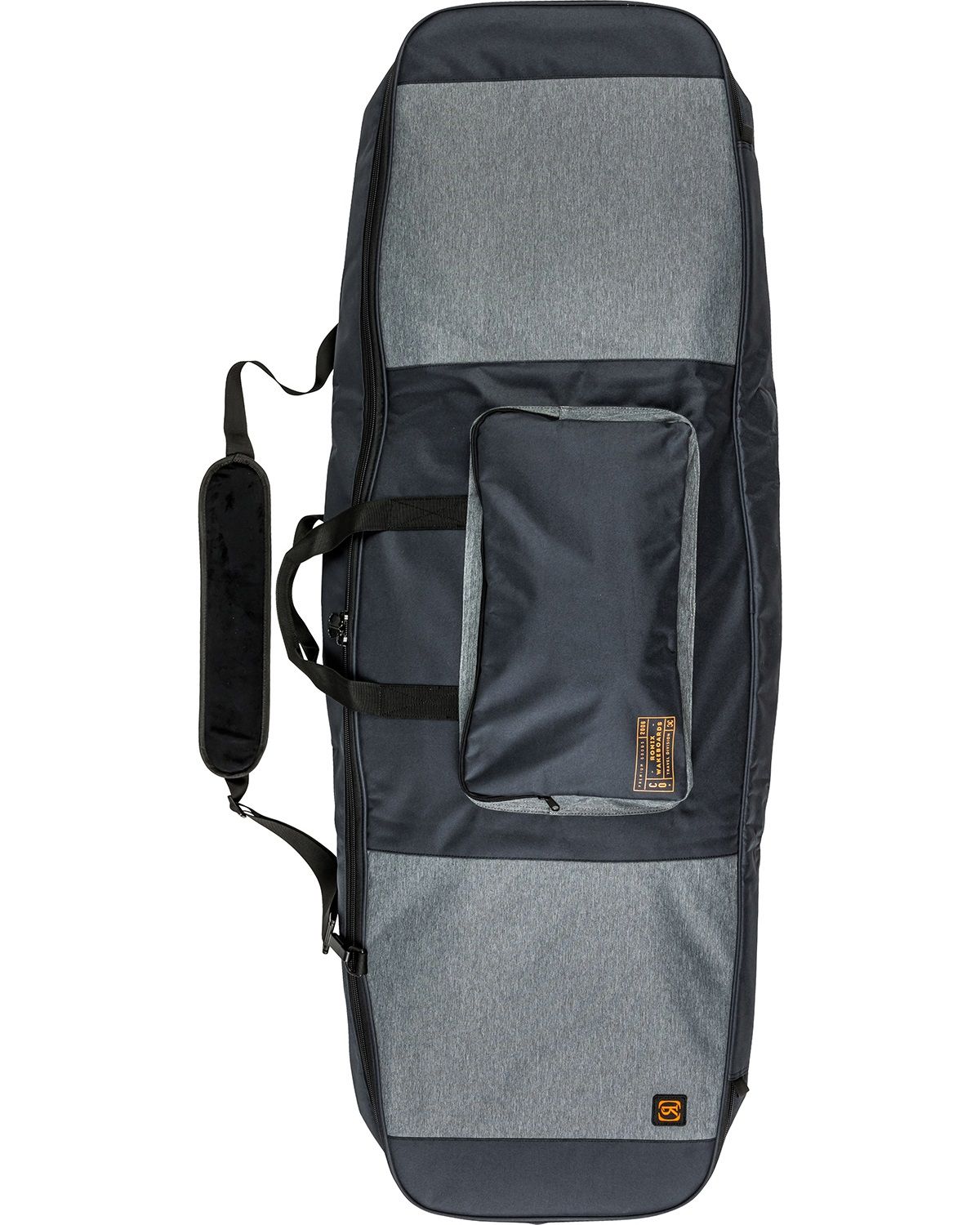 Batallion Padded Board Case Heather Charcoal / Orange - Image 1