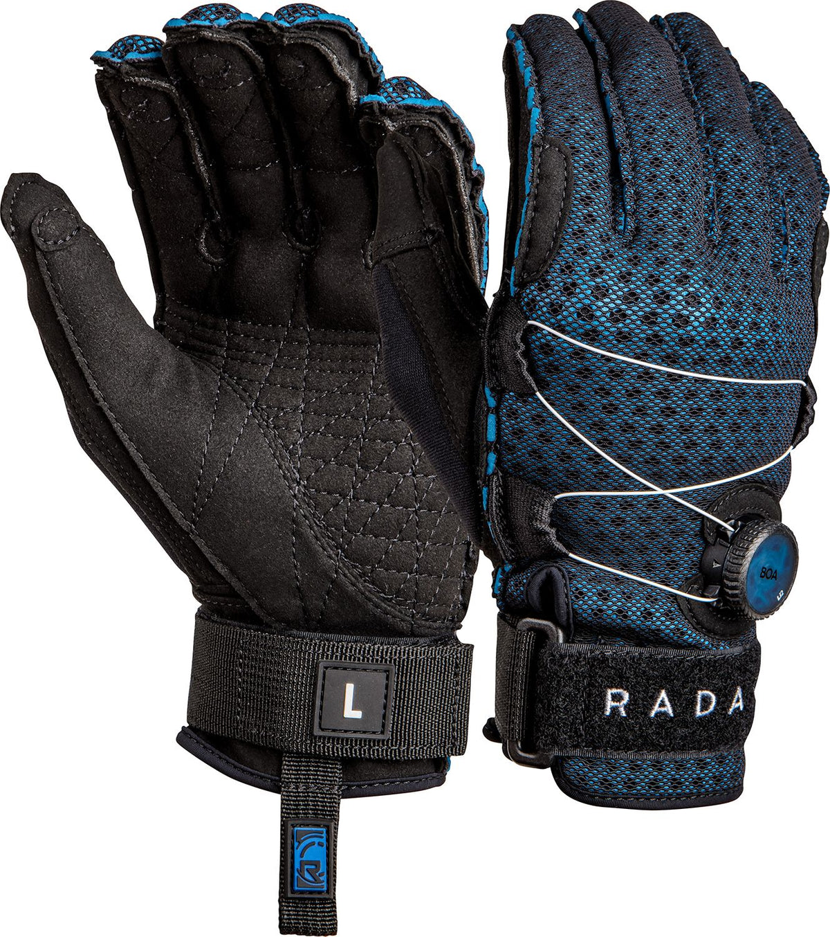 Vapor BOA A Glove Black / True Blue Ariaprene - Image 1